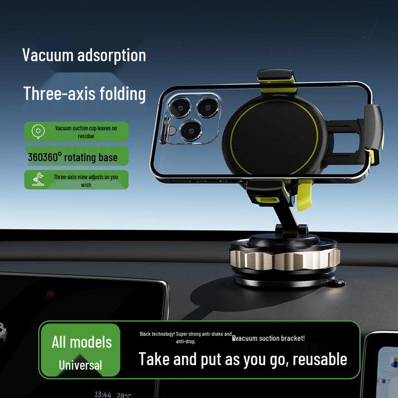 2025 Magnetic Suction Cup Car Phone Holder - Multi-functional Cross-Border Design
