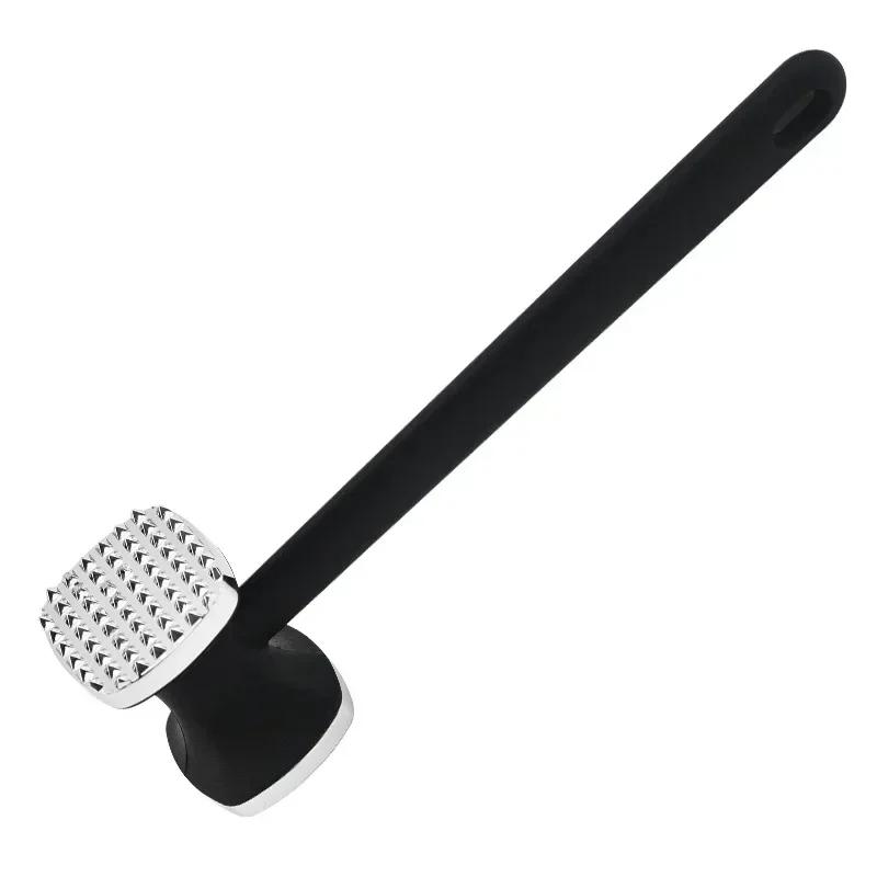 

Steak Hammer Mallet Double-Sided Zinc Alloy Food-Grade Maximizes Food Flavor Meat Hammer with Ergonomic Handle for Home Cooking