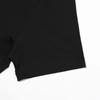 Li Ning Logo Print Letter Round Neck Short Sleeve Striped Comfortable Mid Waist Shorts Casual Sports Suit Unisex suit Black AHST791-1+YAPV001-1