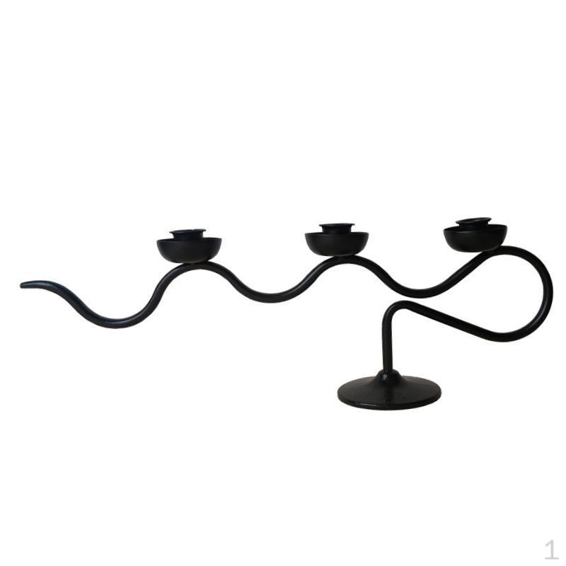 

Candle Holder Metal Candlestick Decoration Gifts Candlelight Tabletop Ornament Stand for