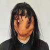 Japanese-style stitched mouth ghost latex mask