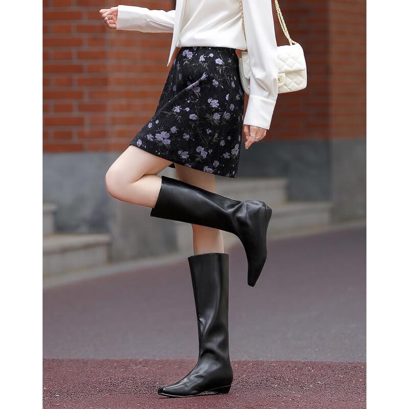 Demana Women s Floral Print A-Line Mini Skirt S