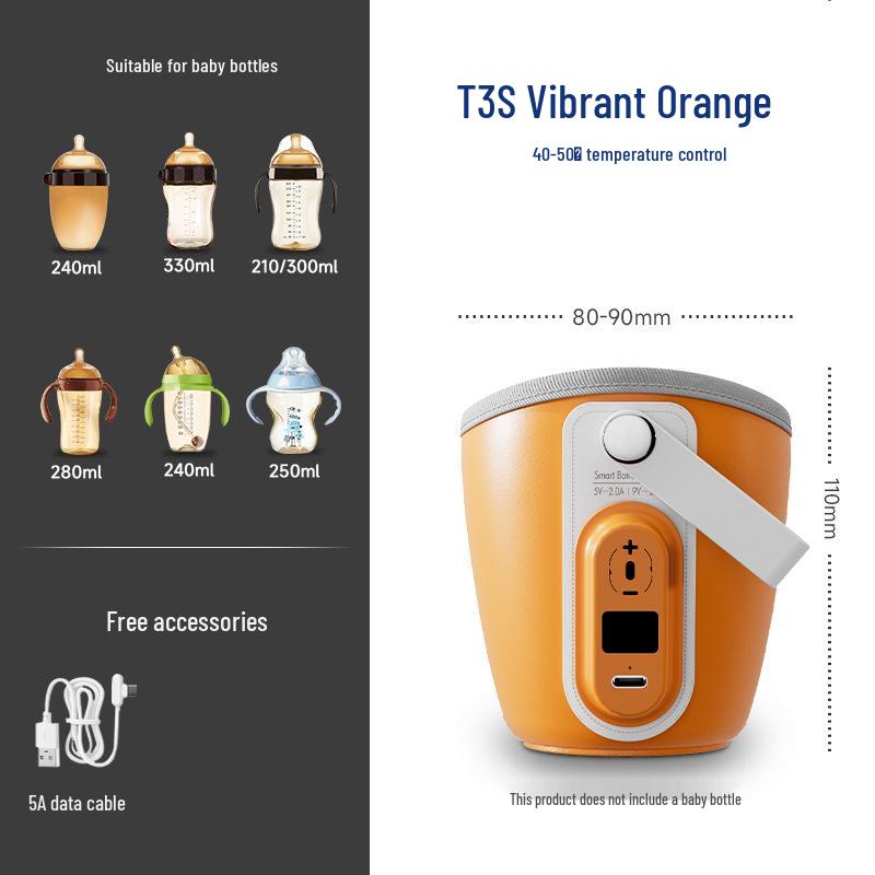 Portable Multi-functional Baby Bottle Warmer & Insulated Sleeve