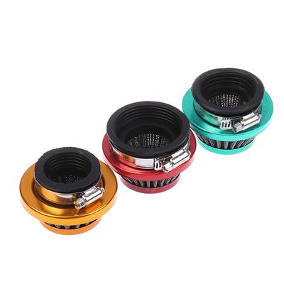 1 Adet İtmeli Mini Moto Cep Bisikleti Atv Quad Motosiklet Parçaları Evrensel 35Mm-60Mm Hava Filtresi Temizleyici Gazlı Motorlu Bisiklet İçin