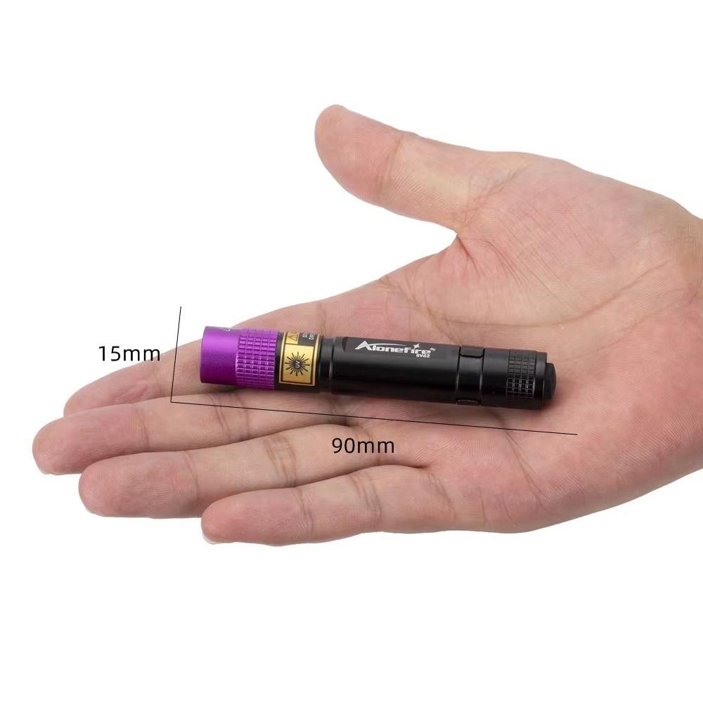 

Durable Mini UV Flashlight Waterproof UV Inspection Lamp Ultraviolet Light Torch Identification 395NM