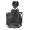Automotive 6 Speed Ergonomic Handle Knob Gear Shifts Manual Transmission Stick With Protective Gaiter For Golf MK5 MK6
