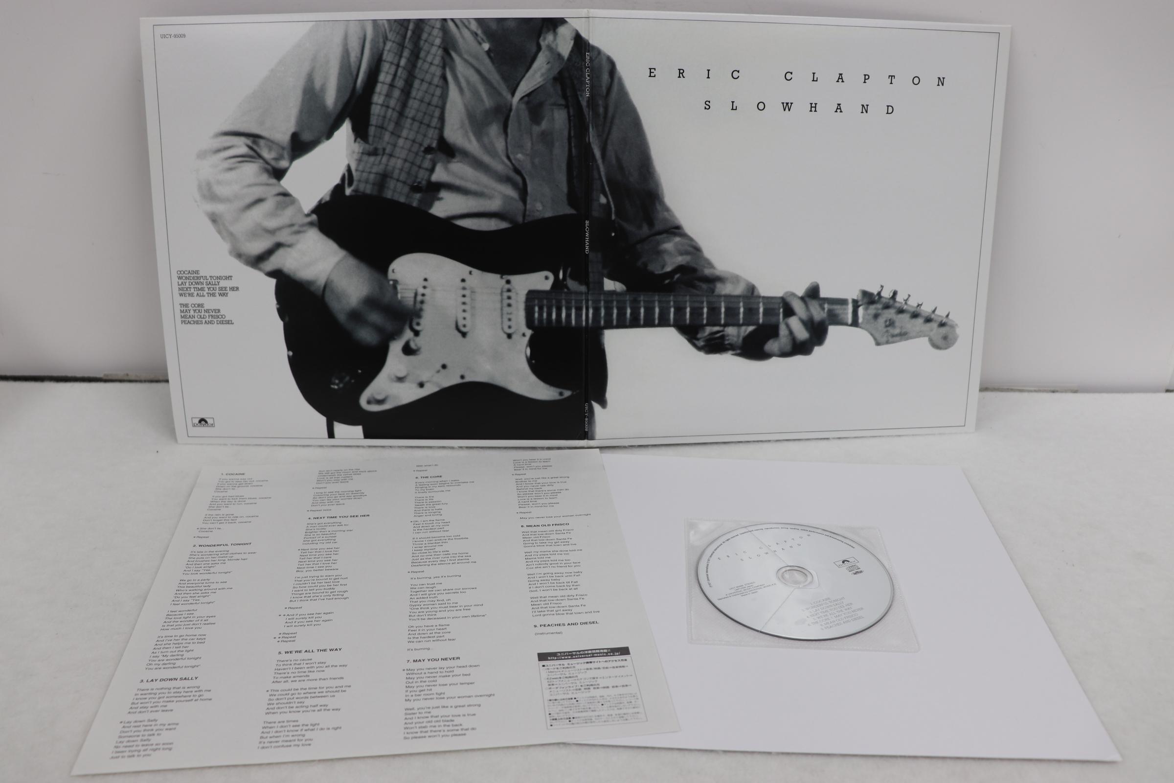 

CD ERIC CLAPTON - Slowhand UICY95009 POLYDOR 2005 Japan Rock Used