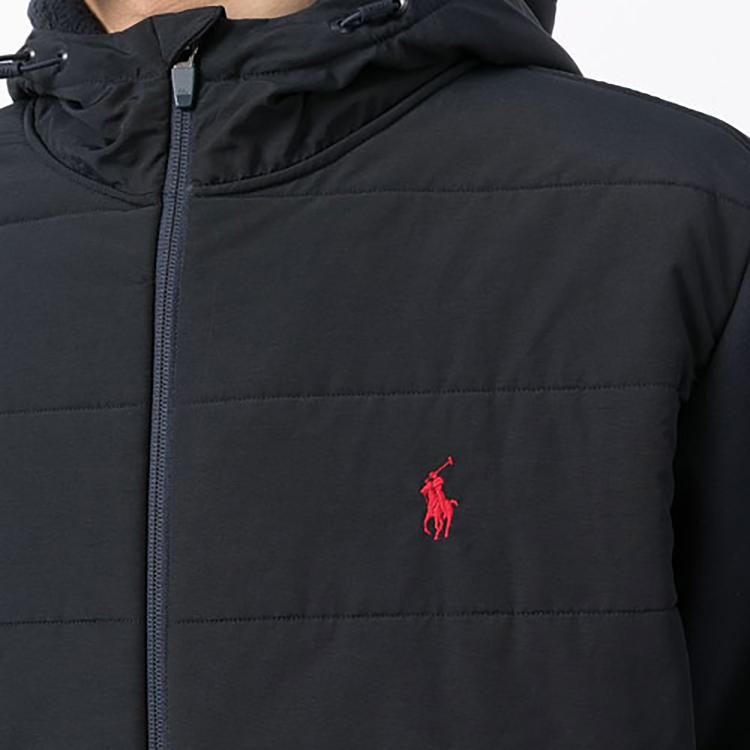 Polo Ralph Lauren Jackets Men's Black Hooded Moderate Other 710852510-001