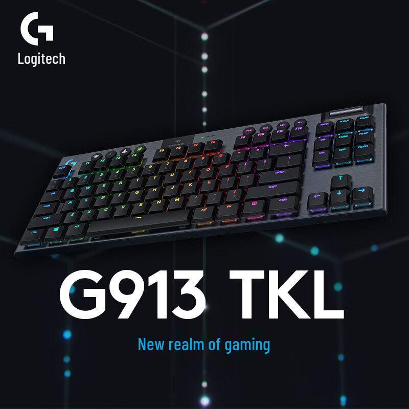 

Logitech G913 TKL Wireless RGB Mechanical Gaming Keyboard