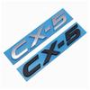 19X3.1CM for Mazda CX5 CX-5 3D Refitting Decals ABS Car Tail Letters Emblem Trunk Badge Stickers Decoration Accessories qhtnw11