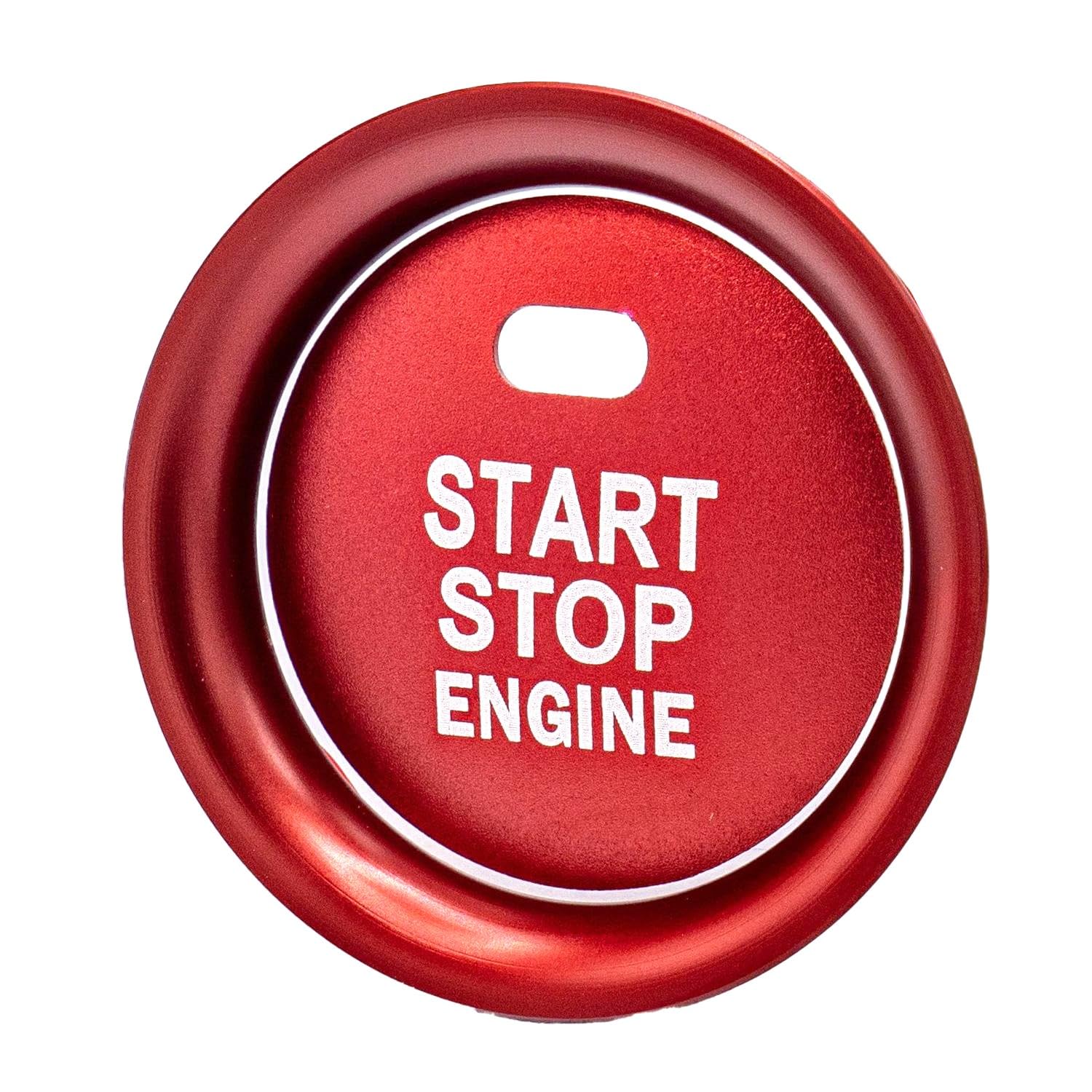 

SKYBELL Кольцо накладка на кнопку запуска двигателя, комплект из 2 штук, Mazda CX-3, Cx-4, Cx-5, Atenza, и др.. (красный) красный