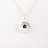 Rosa Rubellit Edelstein 925 Sterling Silber Schmuck Anhänger 1,15" Geschenk für Sie PP-8-10