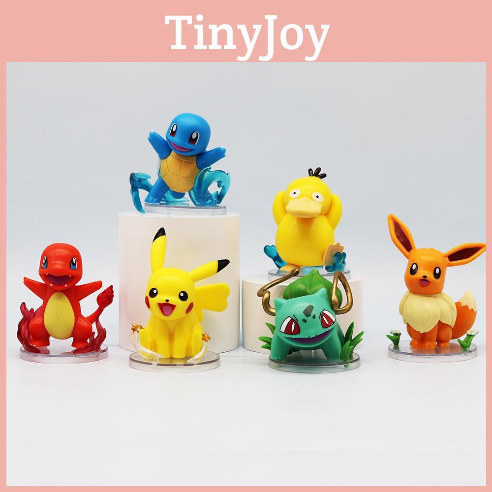 Pokemon Psyduck Bulbasaur Charmander Squirtle Eevee Model For Collectors And Display