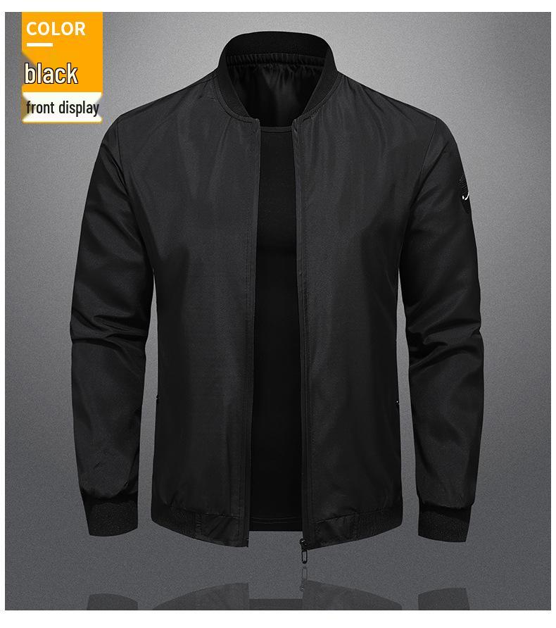 Herren Cross-Border Freizeitjacken - Einfarbig, Frühjahrs- und Herbstkollektion