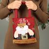 Weihnachts-Tragetasche für Kinder: Weihnachtsmann, Schneemann, Rentier Geschenk- & Süßigkeitentüte