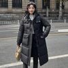 Thickened down padded jacket women's mid-length loose bread jacket cotton jacket new padded jacket for winter 2025