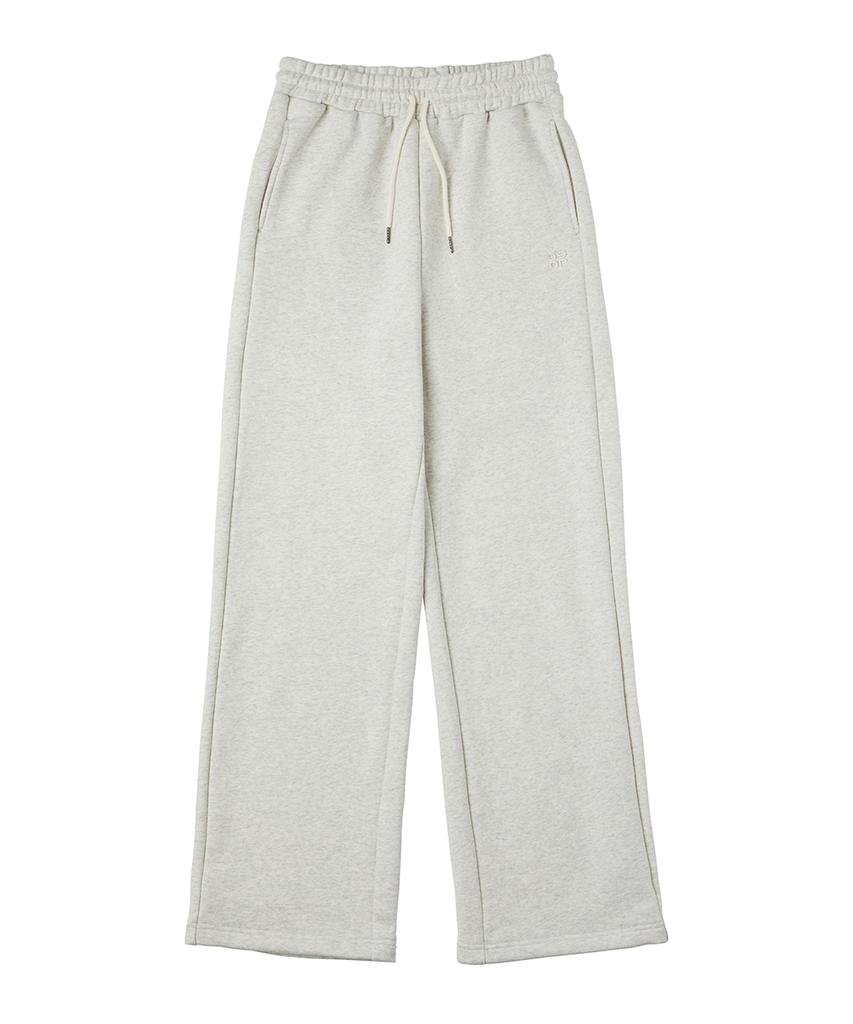 DANGLEDROP Dgdp Legline Wide Sweatpants Oatmeal