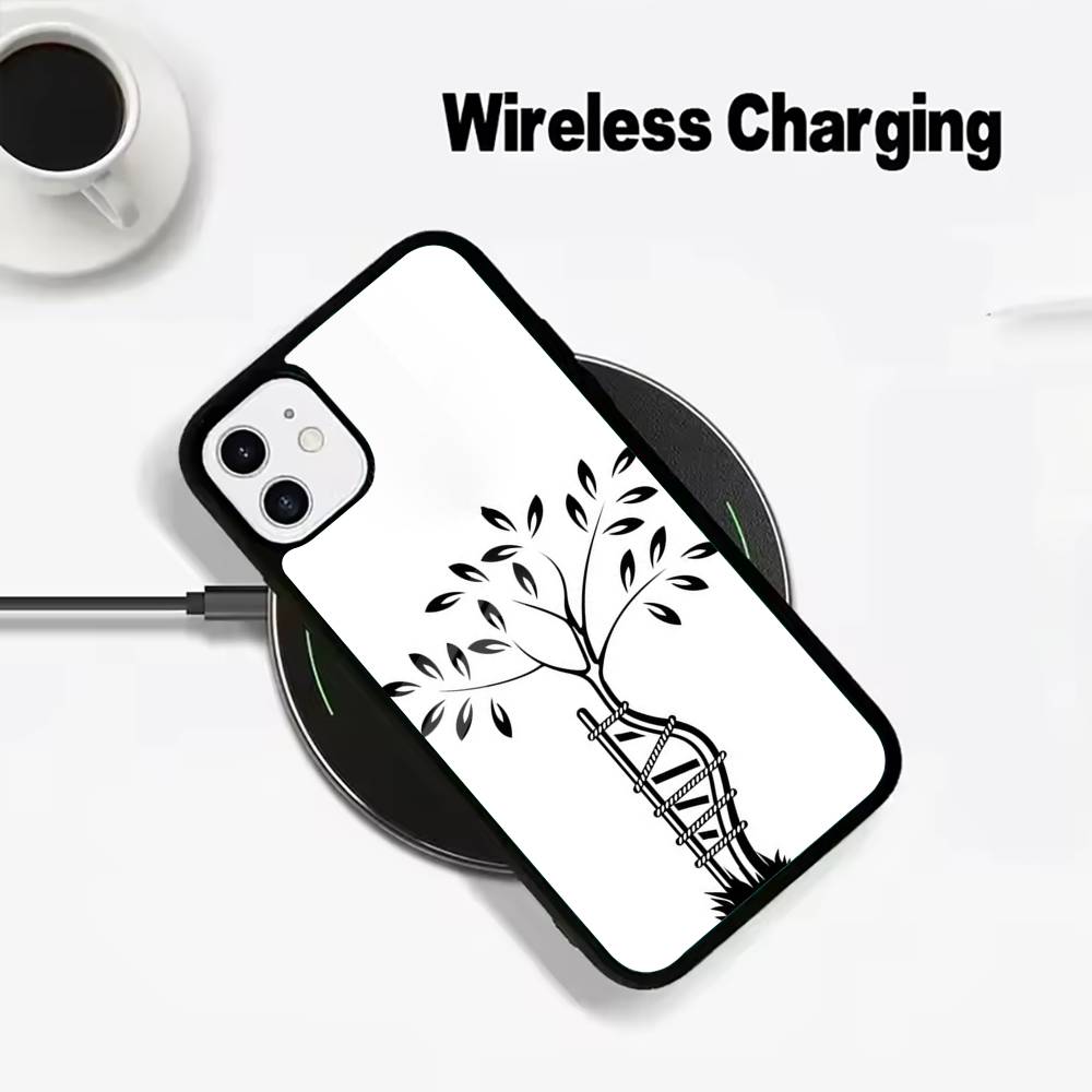 

S-Наука ДНК Биология Для IPhone17 16 15 14 13 12 11 Plus Pro Max Plus Беспроводная зарядка Чехол для телефона iPhone13Pro