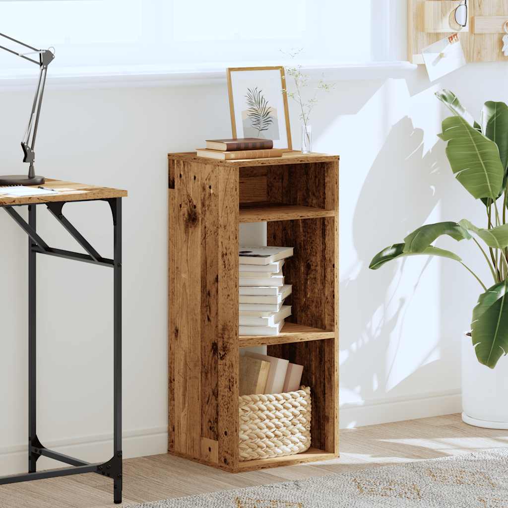 Bookshelf Vintage Wood Look 34 x 31 x 80 cm Engineered Wood