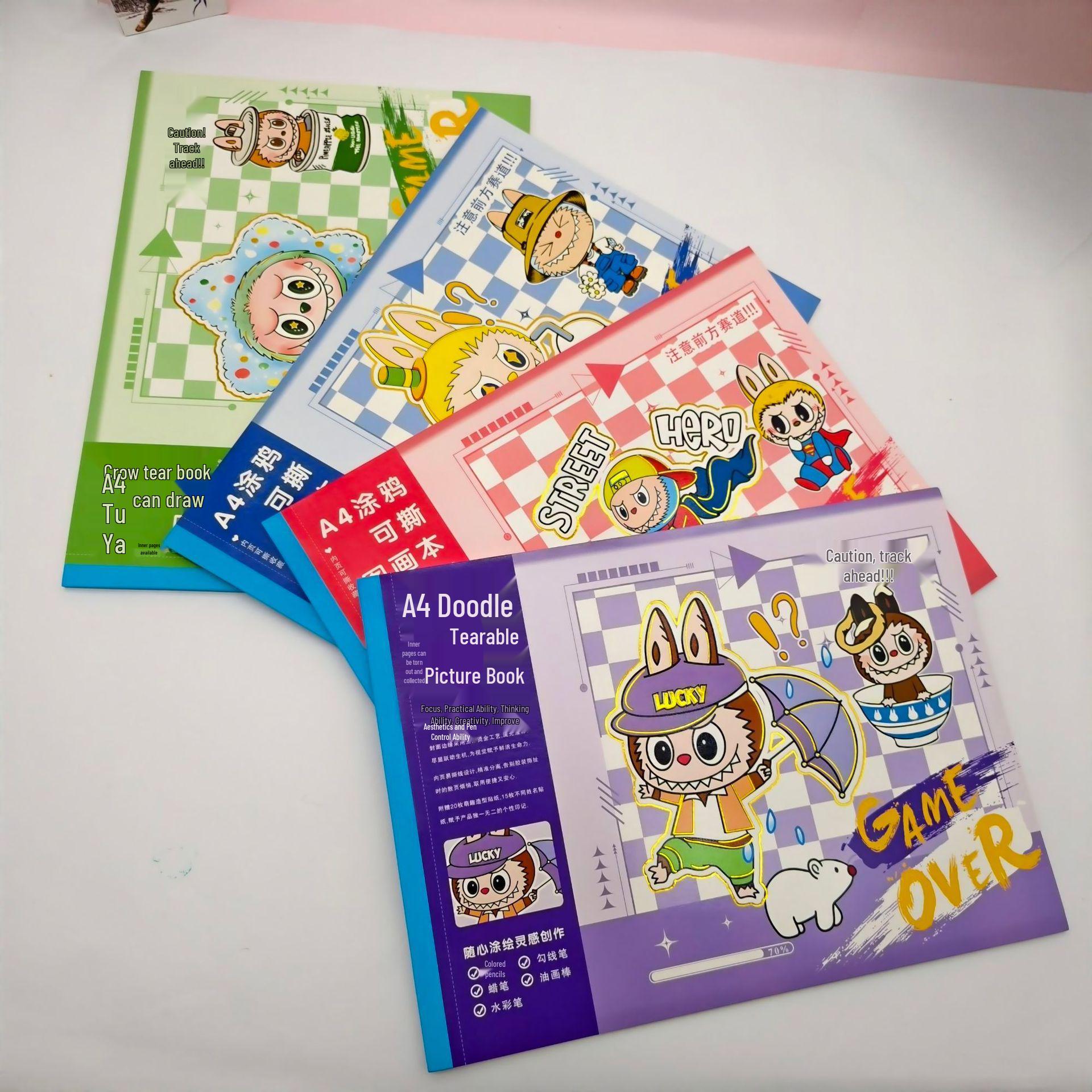 Doraemon Children s Sketch & Doodle Book with Stickers