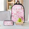 3Pcs Super Sonicos Backpack Set for Children Pen Bags Bookbag Sets with Lunch Box For School Students Daypack