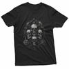 Skull Rose Goth Y2K Alt Flower Grunge Gothic Emo Aesthetic T-Shirt