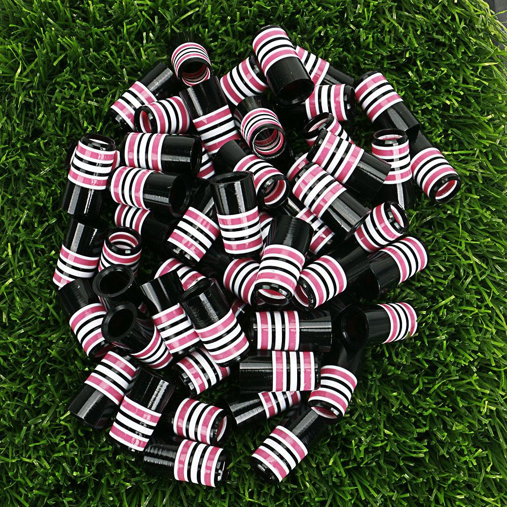 10 Pcs Golf Ferrules Golf Iron Grip for 0.370 Tip Irons Shaft Sleeve Adapter Ferrule Golf Iron Club Ferrules Replacement Parts