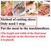 Commercial Stainless Steel Meat Cutter Meat Chopping and Cutting