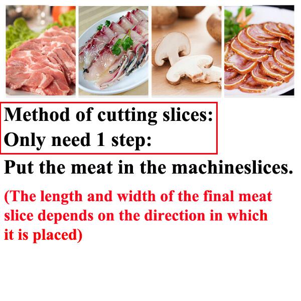 Commercial Stainless Steel Meat Cutter Meat Chopping and Cutting