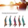 5PCS Shrimp Lure Luminous Baits Plastic Artificial Jig Hooks Fishing Tackle for Freshwater Saltwater Fishing Outdoor Type 2.5