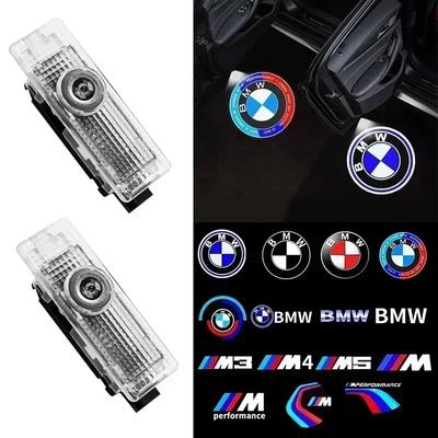 2X Car Led Door Welcome Lights Logo Projector For E90 E92 M3 E60 E61 E65 F01 F02 F10 F30 F48 G30 G38 X1 X2 X3 X4 X5 X6 X7