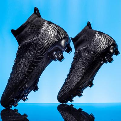 Voetbalschoenen voor kinderen, hoge outdoor-spijkerschoenen, grote maat sportvoetbalschoenen voor heren