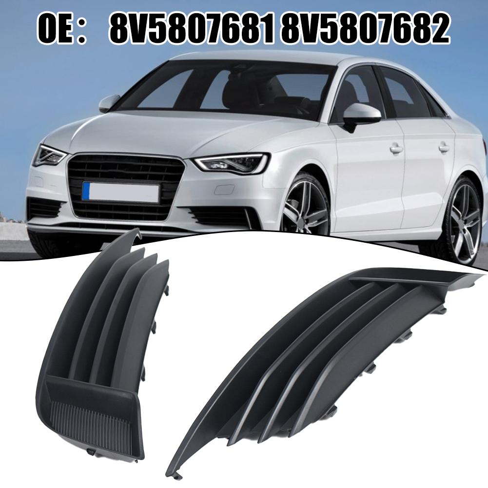 ABS Set Black Fog Light Grills Installation Method Non Deformable OEM Number Package Content Plug And Play Notes