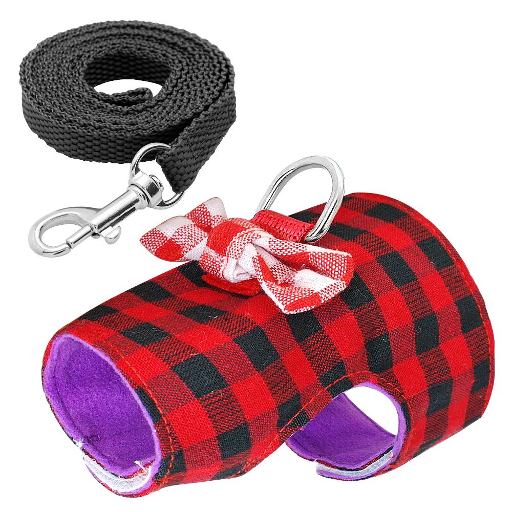 Küçük Evcil Hayvan Koşum Takımı ve Tasma Seti Tavşan Koşum Takımı Tasması Yavru Kedi Hamster Aksesuarları Gelincik Kobay Domuzu için Koşum Takımları harnais lapin