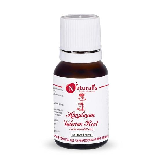 Naturalis Essence of Nature Himalayan Valerian Root Essential Oil 100% Undiluted Pure and Natural Therapeutic grade Relief from Stress 10ML