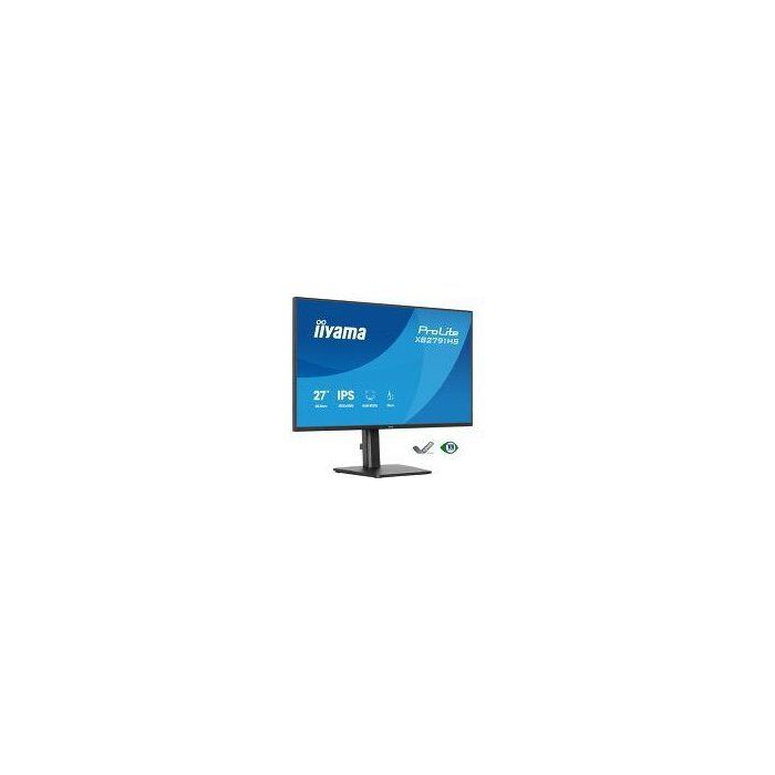 PC Monitor - IIYAMA - 27 - Full HD - 120Hz - IPS - 1ms - Height Adjustable - PROLITE XB2791HS-B1