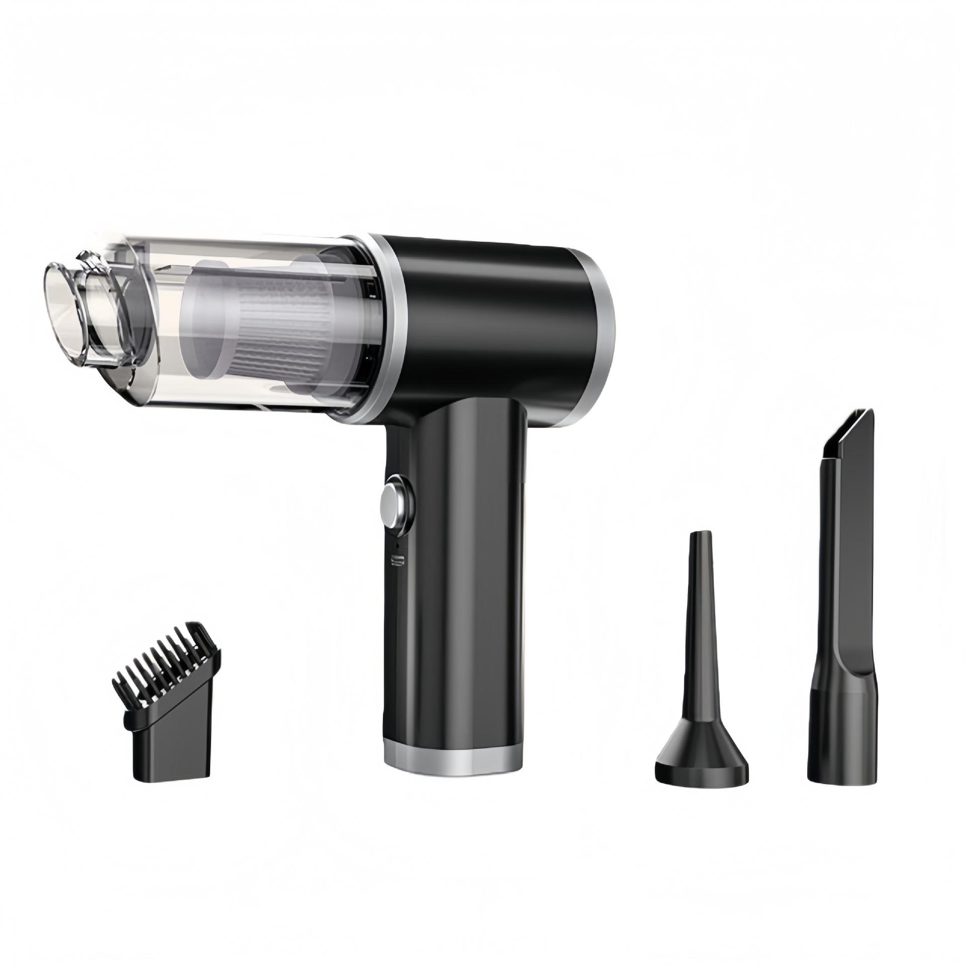 Dual-Use Rechargeable Handheld Vacuum for Car and Home