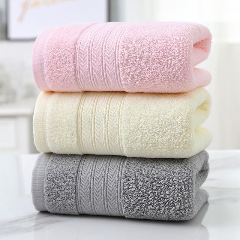 Embroidered Pure Cotton Face Towel – Thick, Absorbent, Gift-Ready