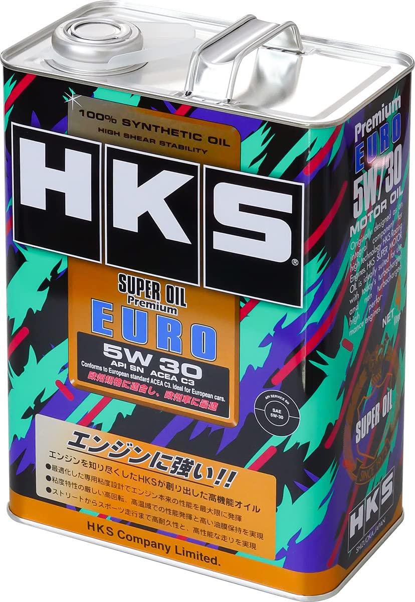 

HKS SUPER OIL Premium EURO 5W30 4л 100% СИНТЕТИКА 52001-AK152