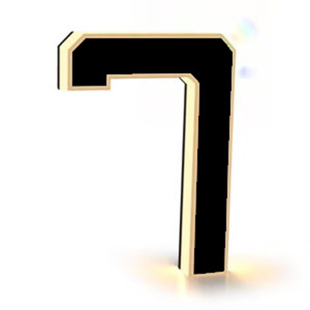 12V Power Illuminated House Number Sign 0-9 A-B Home Wall Decor LED Address Sign House