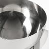 Stainless Steel Fruit Bowl Circular Snacks Nuts Salad Dinng Plates Minimalist Beautiful Food Dishes Kitchen Restaurant Tableware