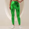 Yoga Leggings High-waisted Goldgeprägt Einfarbig Lässige Hosen Bleistifthose Enganliegende Hosen