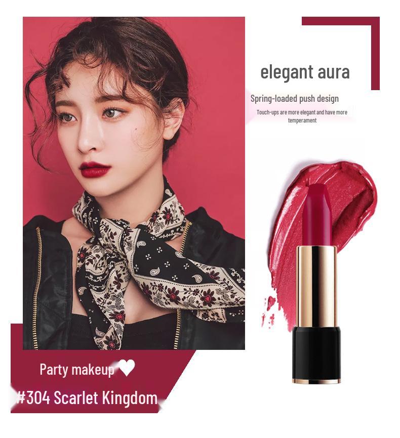 Daisy Man Charm Luminous Lipstick - Moisturizing & Nourishing Press-Type Tube