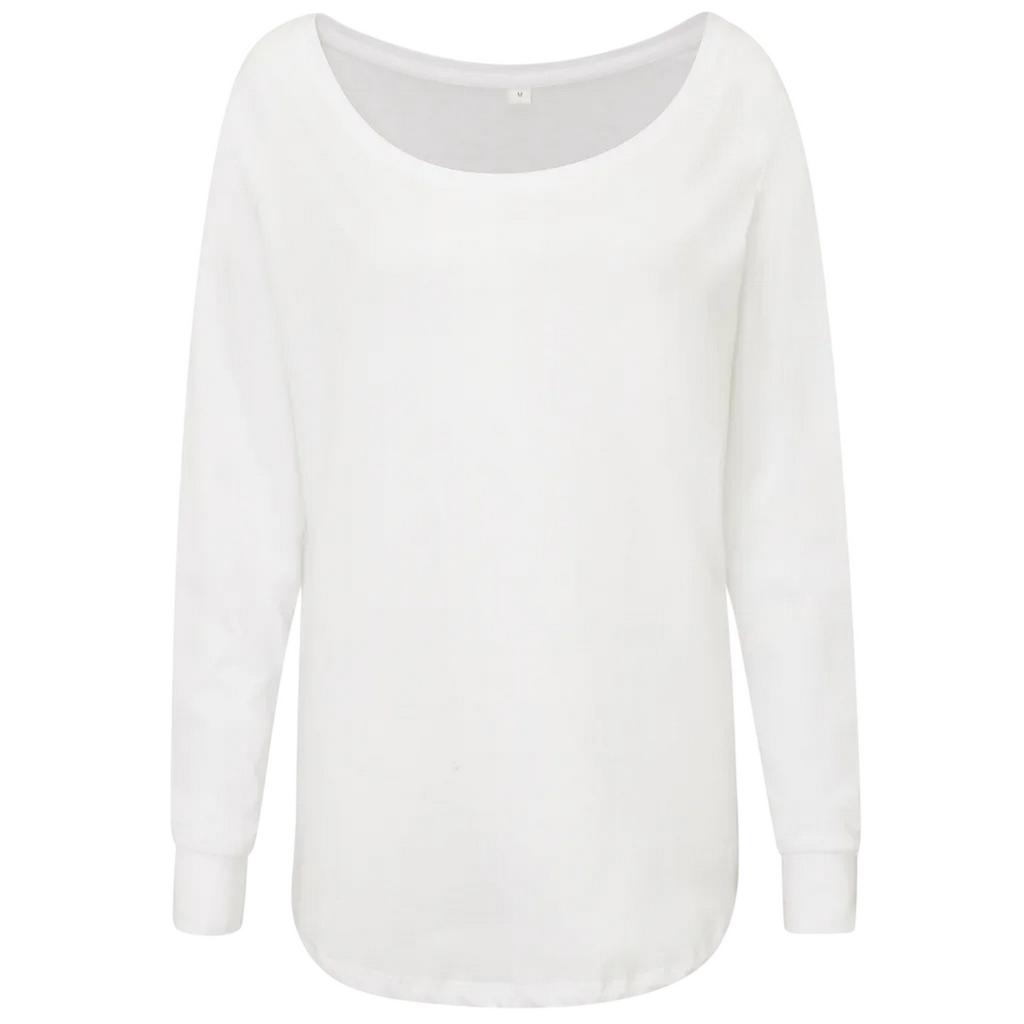 Mantis Womens/Ladies Loose Fit Long-Sleeved T-Shirt
