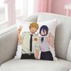 CChainsaw Man Reze Arc Pillow Case Pattern Printed Pillowcase For Living Room Sofa Cushion Cover