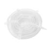 Extensible Silicone Lids QUARTER Reusable Kitchen Covers Expandable Food Lids To Keep Them Fresh