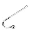 Stainless Steel Anal Hook Ball Ring  Kink  Fetish Restraint Anal Balls & Beads