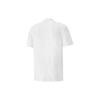 PUMA T Shirts Men's White Crew Neck Moderate Straight Fit (Unisex) T-Shirts 535384 02