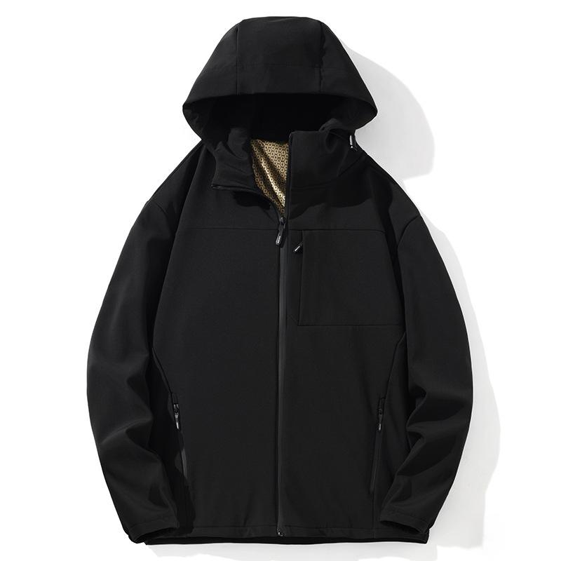 

Мужская флисовая куртка Зимняя Теплая Водонепроницаемая Для Походов На Открытом Воздухе Термическое Пальто S