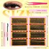 Wispy Style False Eyelashes Bond and Seal DIY Lash Extension Kit Fake Eyelash  Eye Lash Extension
